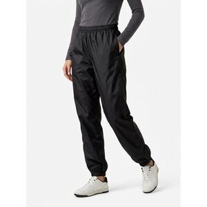 Vintage Y2K Nike Black Nylon Track Pants Ankle Zip Youth M Size XS
